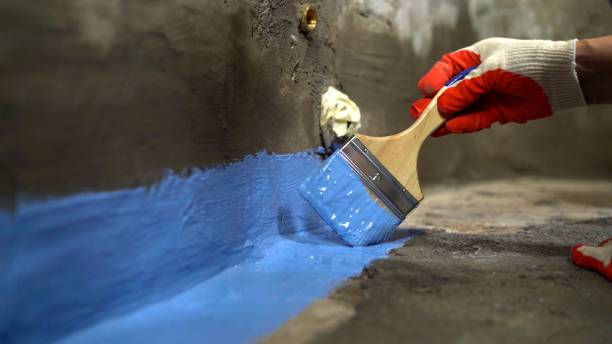 SJ Waterproofing Pros commercial waterproofing team near Leonia, NJ